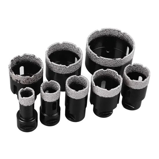 Customizable Diamond Core Vacuum Brazing M14 Drill Bit Hole Opener for Glass Tile Granite-Versatile for Multiple Materials